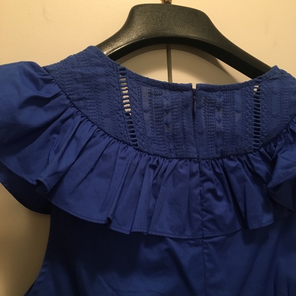 J.Crew Ruffle Neck Dress - Picture 3 of 6